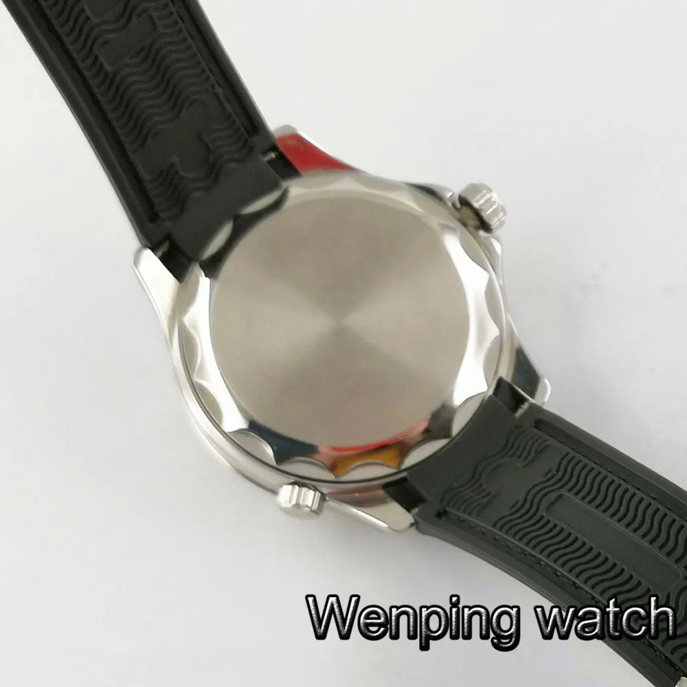 Classic luxury 41mm bliger black dial GMT sapphire glass deploy ment clasp automatic mens mechanical waterpoof watch