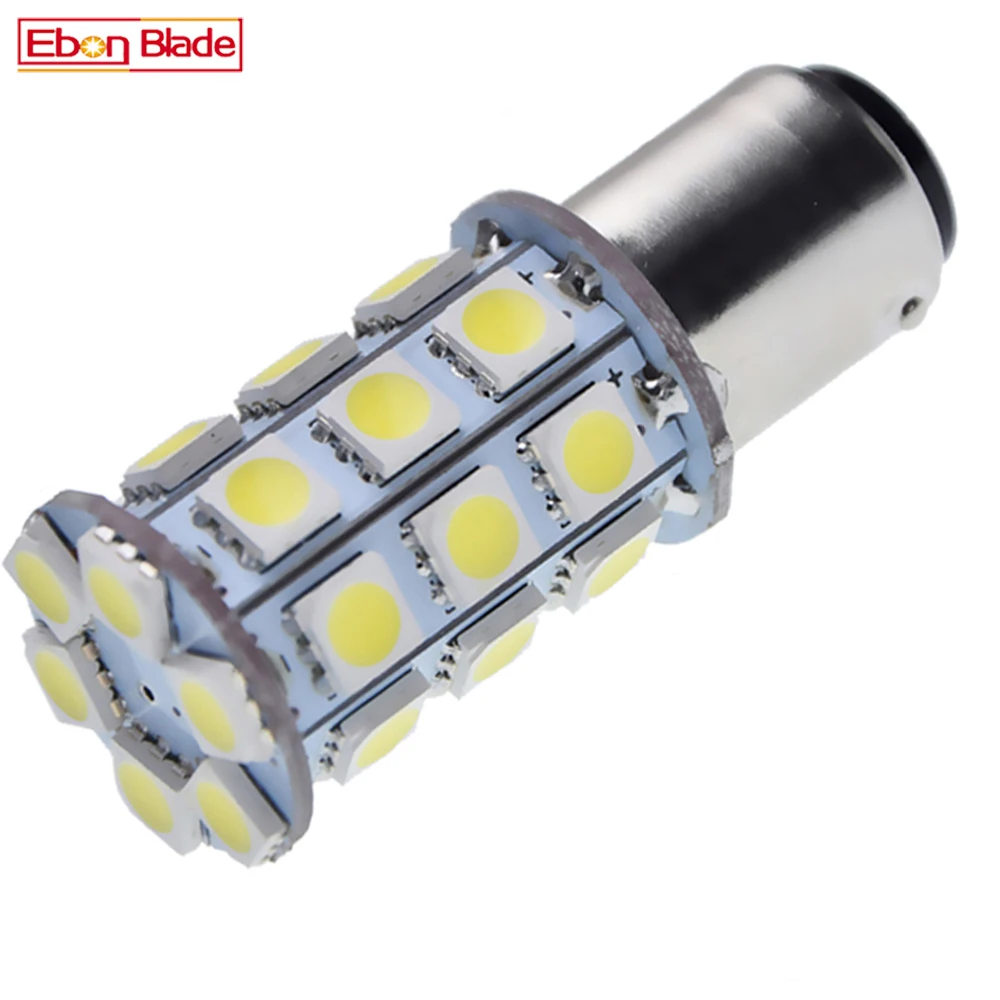 1x1157 BA15D BAY15D 27SMD 5050 светодиодный лампы 1142 мотор автомобильный резервный задний