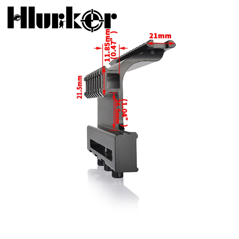 Hlurker Тактический AK 47 / 74 Пикатинни Weaver рельсы серии QD двухстороннее крепление для