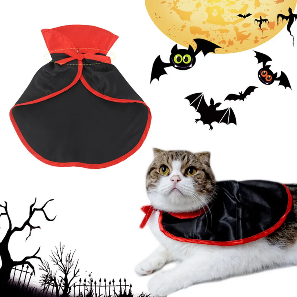 Плащ для домашнего питомца, собаки, древнего кота, Хэллоуина, костюмы на Хэллоуин, косплей, плащ ведьмы, праздничные вечерние украшения, товары для украшения# C