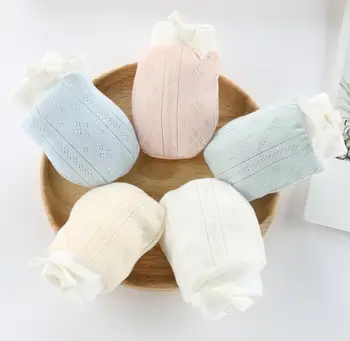 

Cotton Baby Anti Scratching Gloves Mittens Newborn Infant Glove Protection Face Keep Finger Warm Autumn Winter