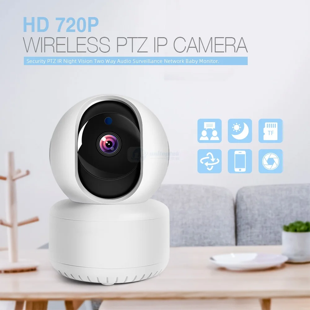 720P беспроводная Wi-Fi ip-камера безопасности PTZ IR ночного видения двухсторонний аудио монитор младенца XMEye 1.0MP CCTV камера видеонаблюдения Wi-Fi