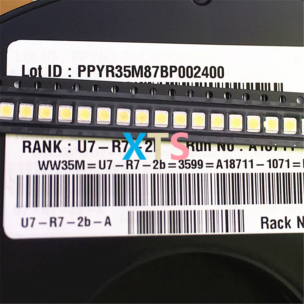 500 шт. для LG Innotek светодиодный ЖК-подсветка ТВ Приложение светодиодный подсветка 1 Вт 3 в 1210 2835 100лм холодный белый Светодиодный ЖК-подсветка