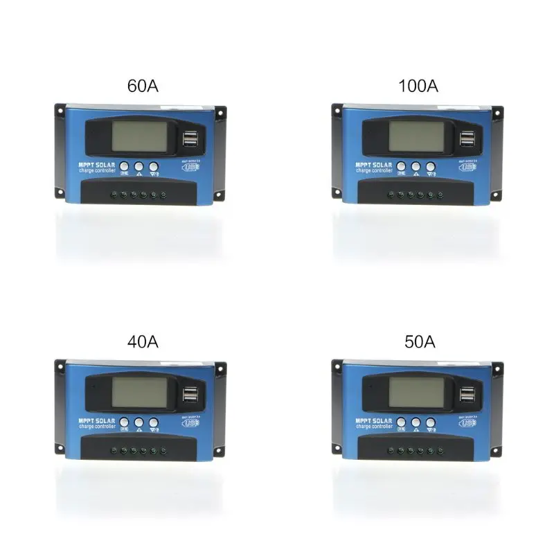 12 V/24 V регулятор MPPT солнечной панели Контроллер заряда с автоматическим отслеживанием фокуса