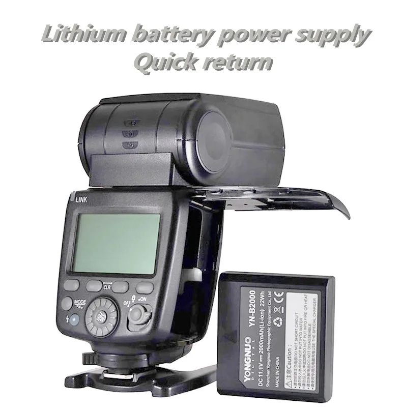 YONGNUO YN720 литиевая Вспышка Speedlite вспышка с литий-ионным аккумулятором для Canon 1100d 650d 600d 70d 700d Nikon Pentax SLR