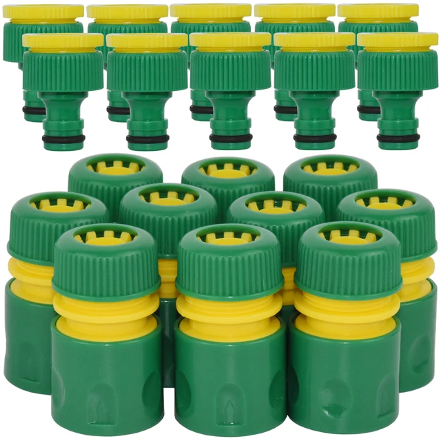 Kesla 1/2 Hüvelykes Tömlő Kerti Csapvíz Cső 16 Mm Gyors Csatlakozó Illesztése ' És 3/4' Adapter Javító Öntözés Üvegház