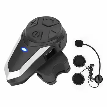 

BT-S3 motorcycle Bluetooth helmet headset wireless walkie talkie motorcycle helmet Bluetooth headset (without charger)