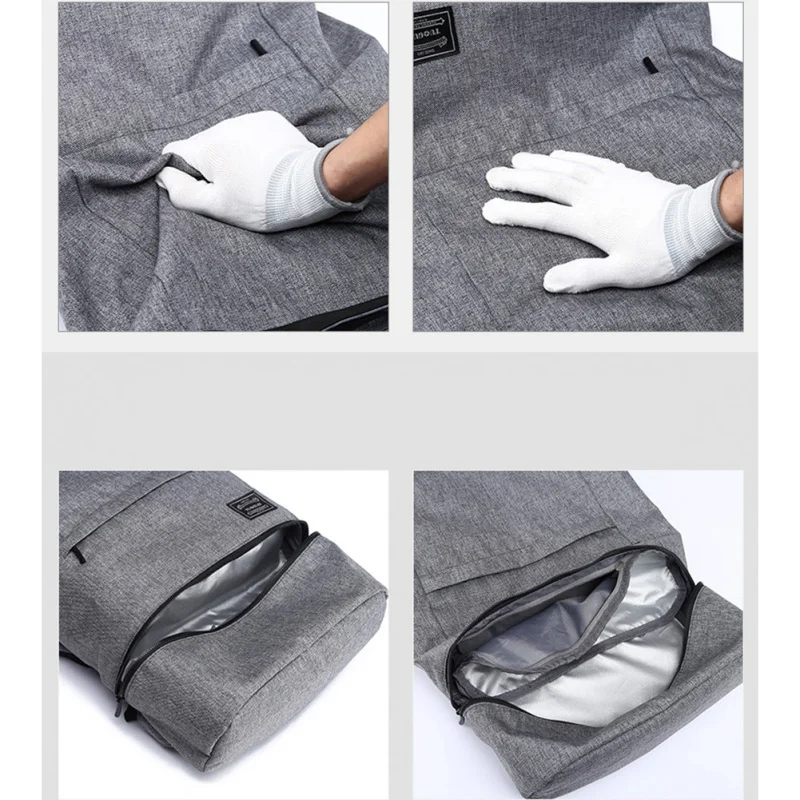 Men Hiking Camping Waterproof Anti Theft Large Capacity Bags School Outdoor City Walking Bags Dry Wet Separation