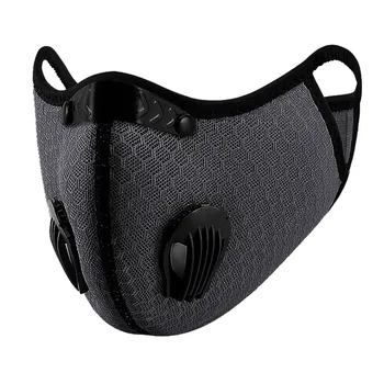 

PM2.5 Filter Face Mask Washable Mouth Masks With Breathing Activated Carbon Filter Insert Respirator Proof mask mascarilla