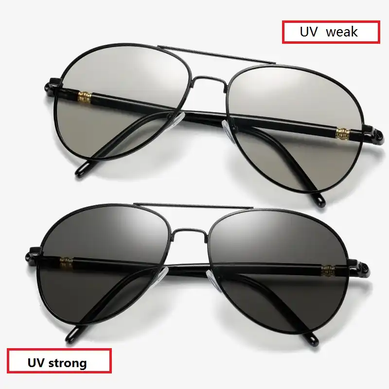 transition aviator sunglasses