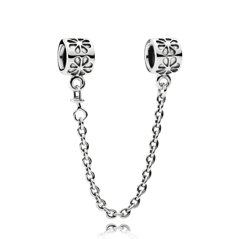 XIAOYI 925 Sterling Silver 11 Blooming Dahlia Daisy Flower Collection Charm Beaded Pendant Earrings CLIP Safety Chain