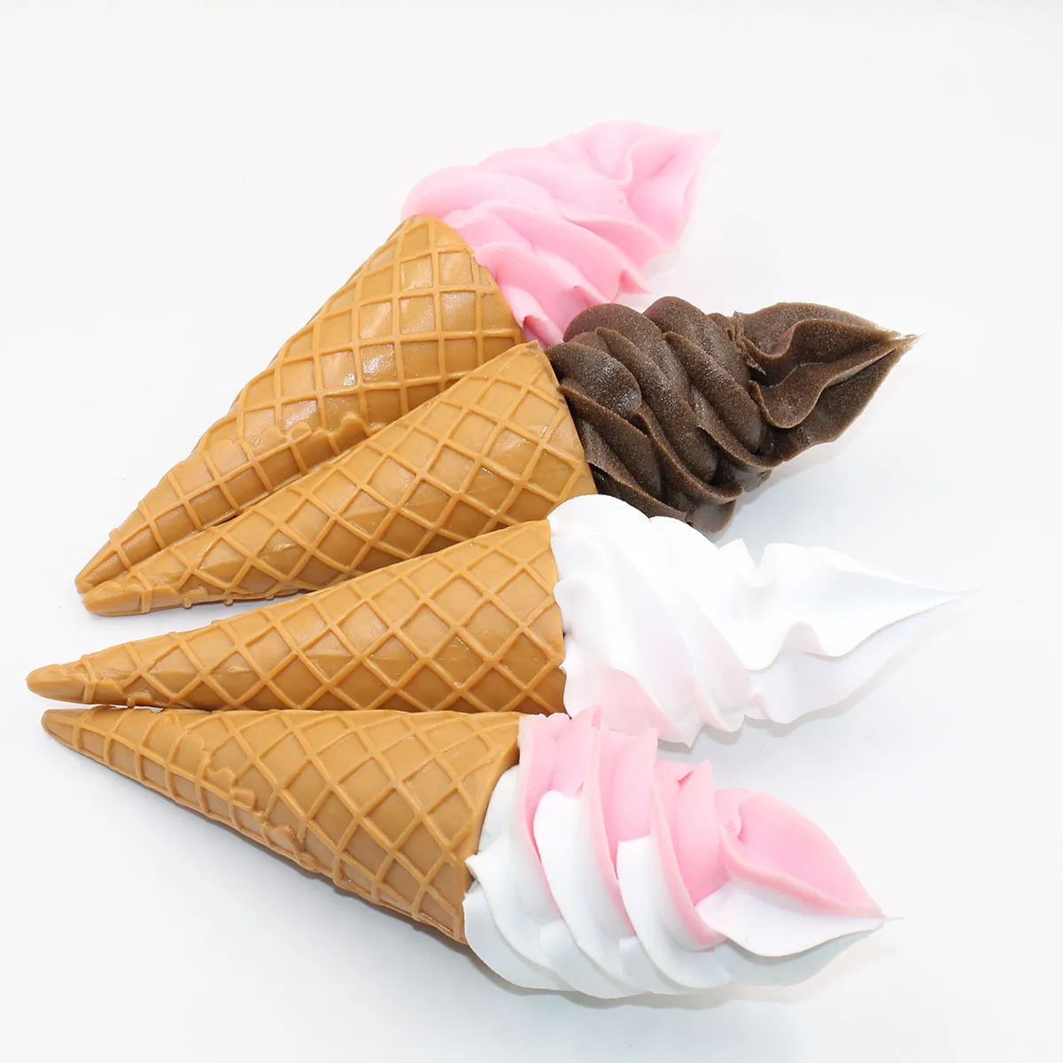 Fake Dessert Lifelike Ice Cream Cone