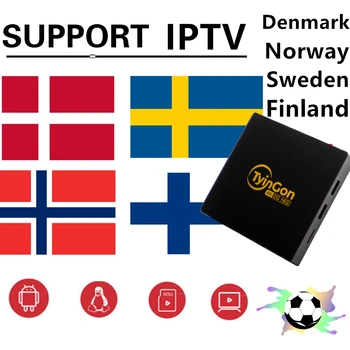 

Android TYINGON TV box support Europe IPTV Support Norway Sweden IPTV