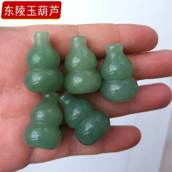 

Natural Dongling jade gourd ornaments, crystal pendants, pendants, seven star array Furu ornaments