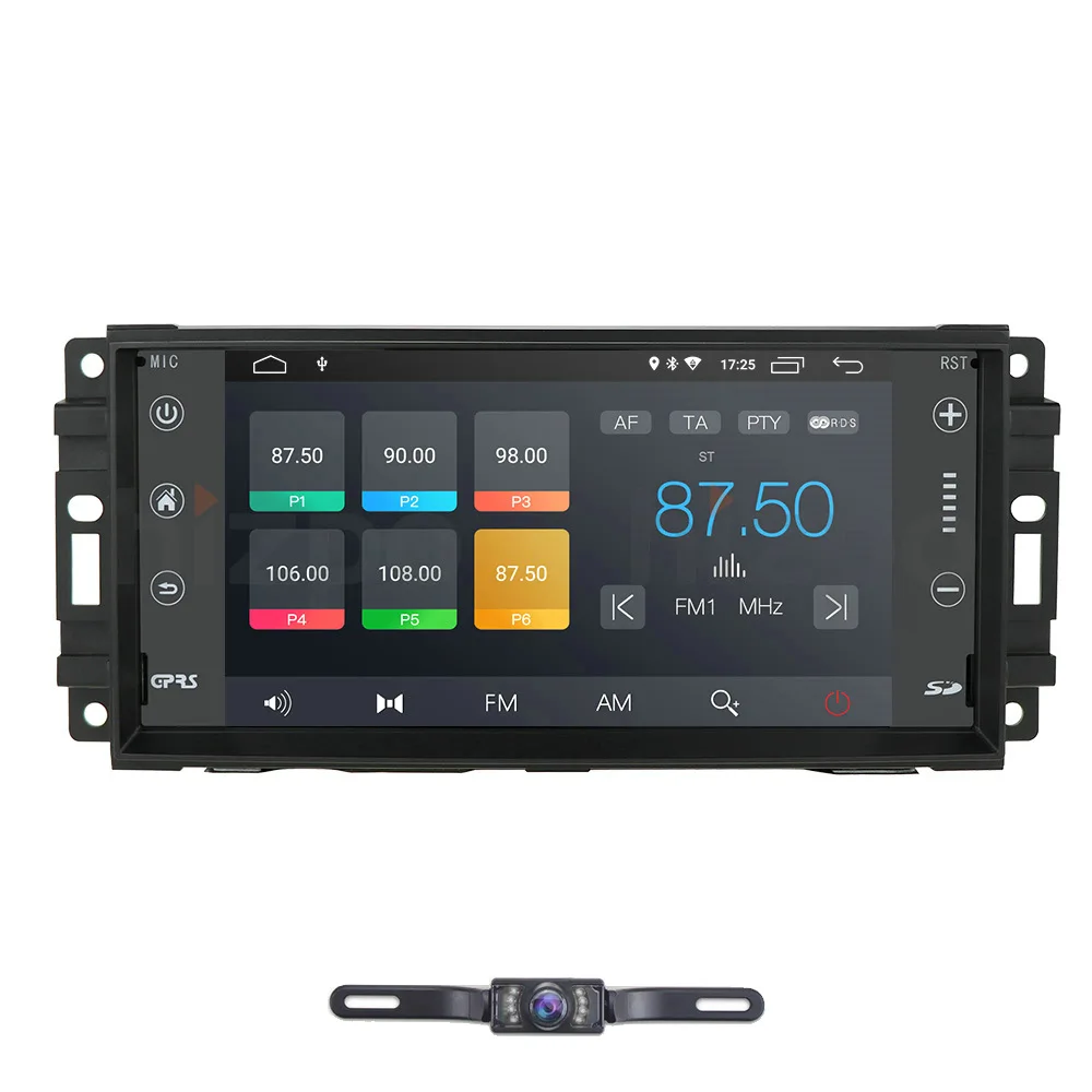 Android 10 Автомобильный мультимедийный плеер gps для Jeep Commander/Компас/Патриот/Grand Cherokee/Liberty/Wrangler/Unlimited Dodge caliber - Цвет: Camera1