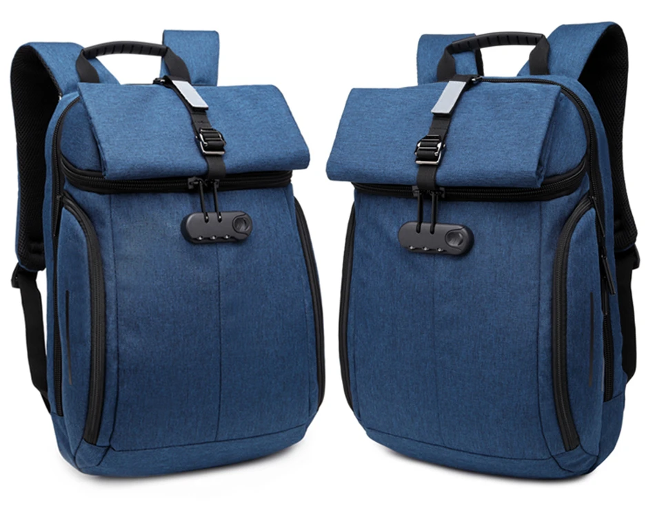 Business Anti-theft Backpack Men Women Laptop Notebook Waterproof Backpacks Large Capacity School Travel Casual USB Charging Bag