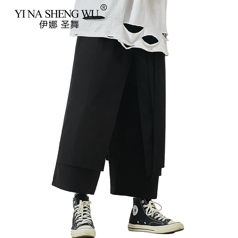 Japanese Style Kimono Harem Pants Haori for Mens japanese kimono