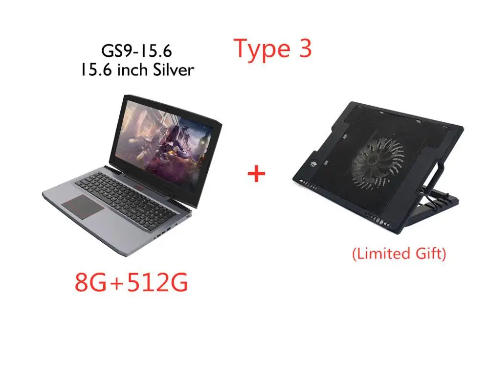 8G-512G Type 3 15," Ноутбук Intel Core i7-7700HQ четырехъядерный NVIDIA GTX1060 6G DDR4 8 ГБ+ 512 ГБ M.2 SSD Windows 10 144 Гц HDMI Gigabit RJ45 5G wifi - Цвет: 8G-512G Type 3