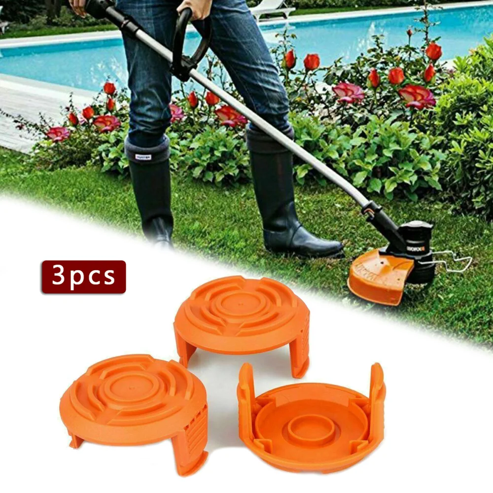 3 шт. крышки катушки WG180 крышка WG184 WG191 запасные аксессуары для WORX WG165 WG175 Садовые