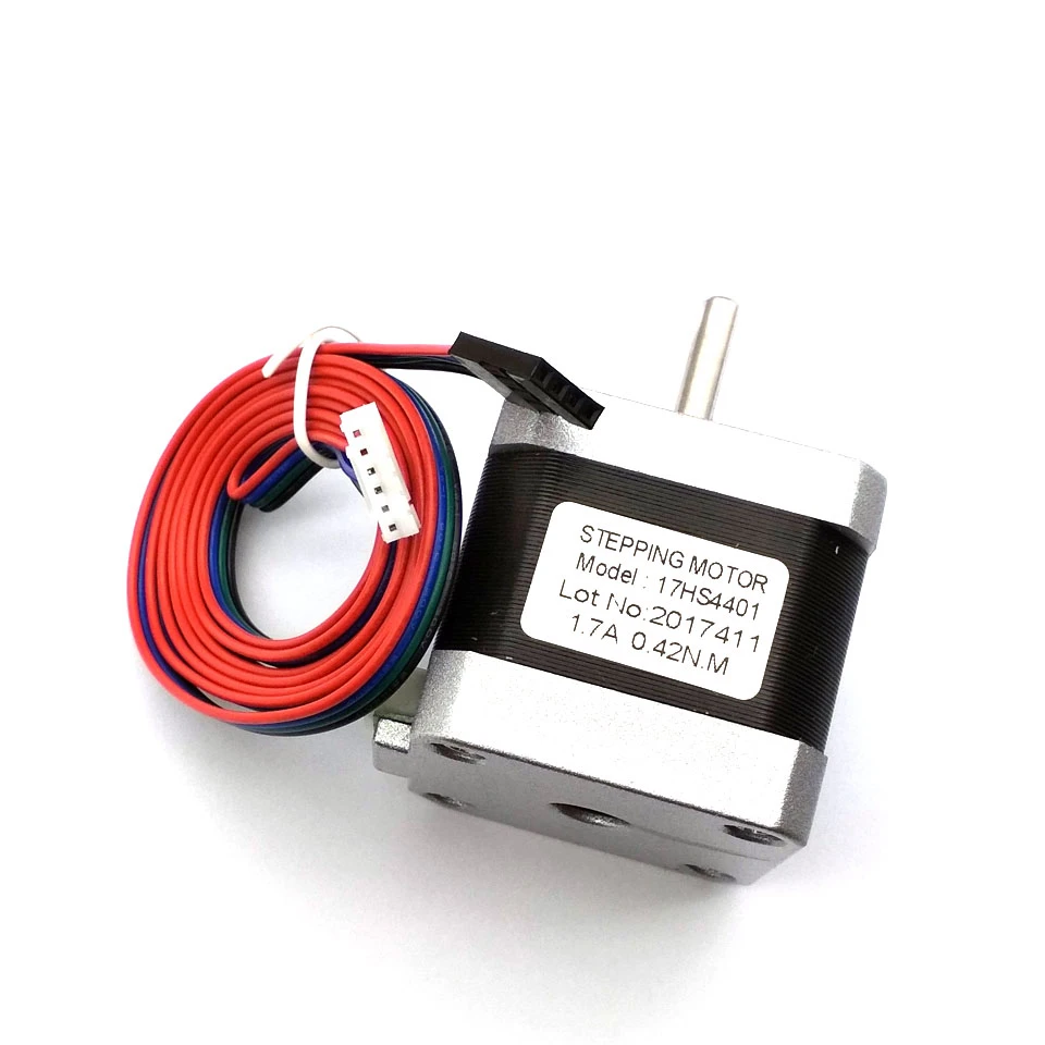 4-lead Nema17 Stepper Motor 42 Nema 17 42BYGH 1.7A (17HS4401) for CNC XYZ | Электроника