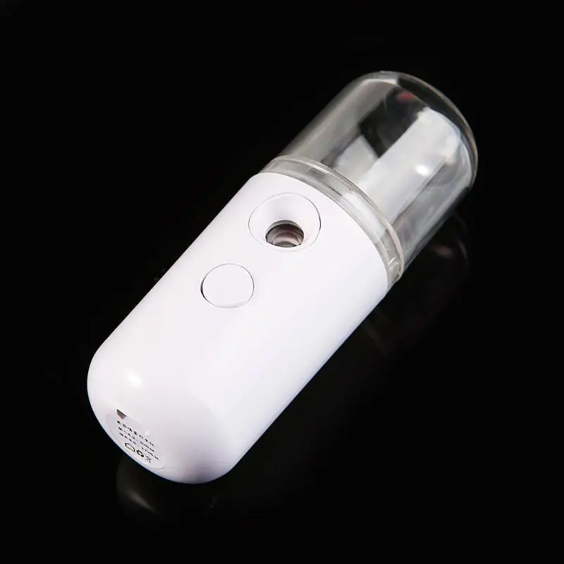 

Portable USB Rechargeable Nano Humidifier Cooling Mist Sprayer Nano Facial Steamer Beauty Device J6PE