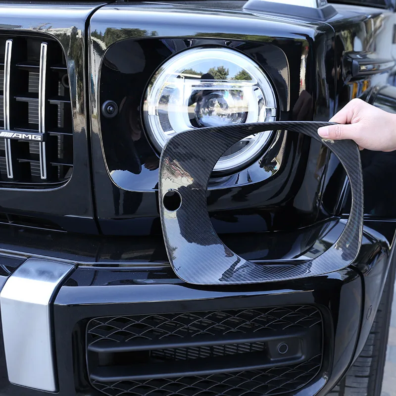 激安ネット通販 高品質のカーボンファイバー交換用フォトフレーム 2個 車のインテリアデザイン用 メルセデスベンツw463 19 国内正規販売店 Centerofhope Haiti Org