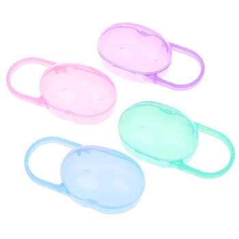 

Portable Pacifier Box Kids Pacifier Nipple Cradle Case Holder Travel Storage Box Baby Infant Pacifiers Boxes