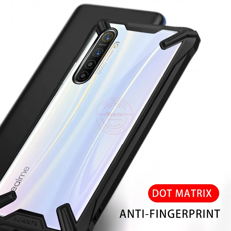 Противоударный армированный силиконовый чехол для OPPO Realme XT прозрачные чехлы для OPPO Realme XT роскошный акриловый чехол из ТПУ
