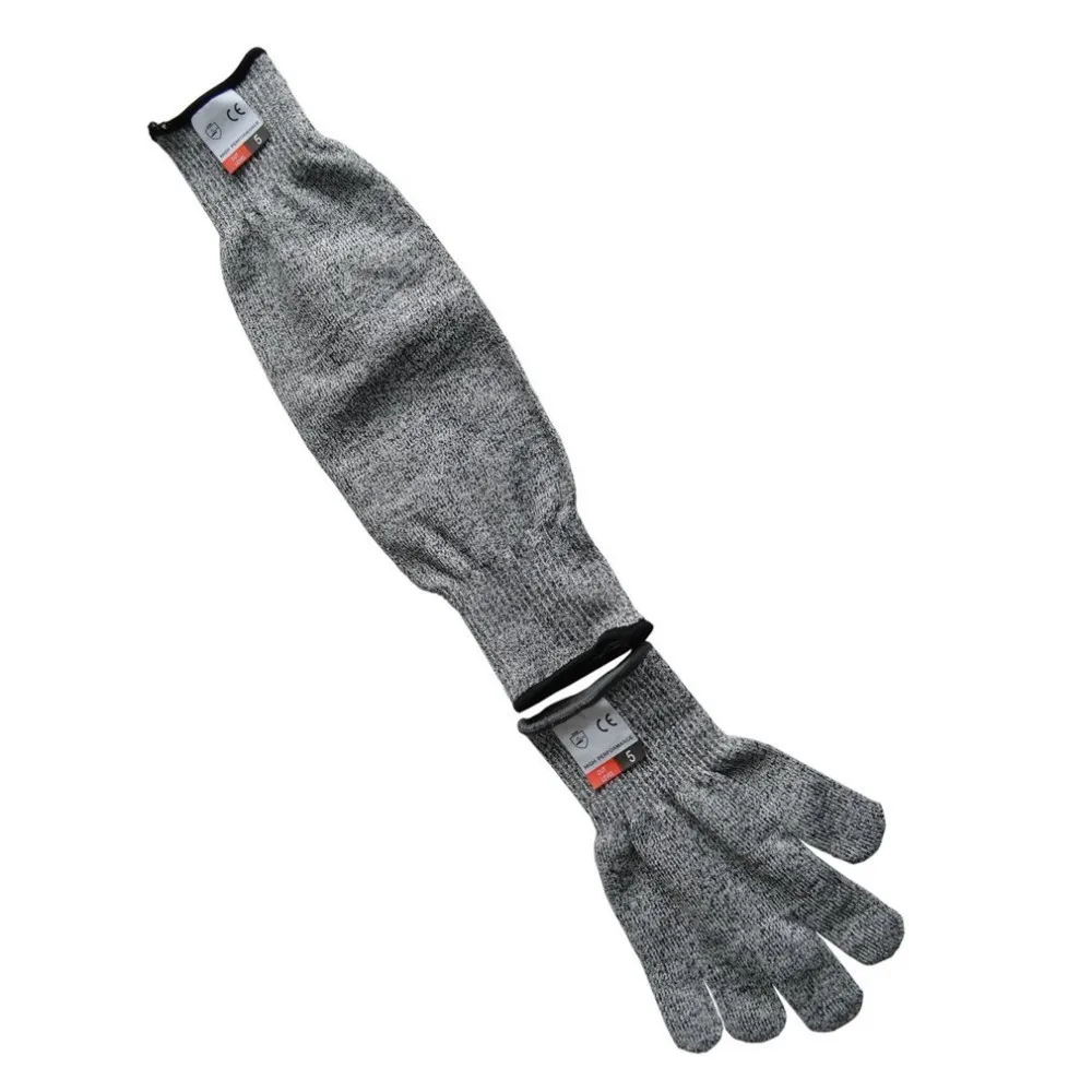 1PCS Breathable Level 5 Outdoor Work Safety Arm Guard Sleeve Anti-cutting Protective Cut-resistant Arm Sleeve