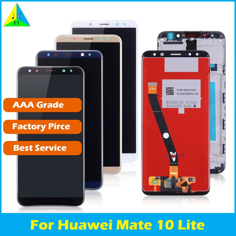 

LCD Display for HUAWEI Mate 10 Lite Touch Screen Digitizer Assembly with Frame for HUAWEI Mate 10 Lite LCD Display No Dead Pixel