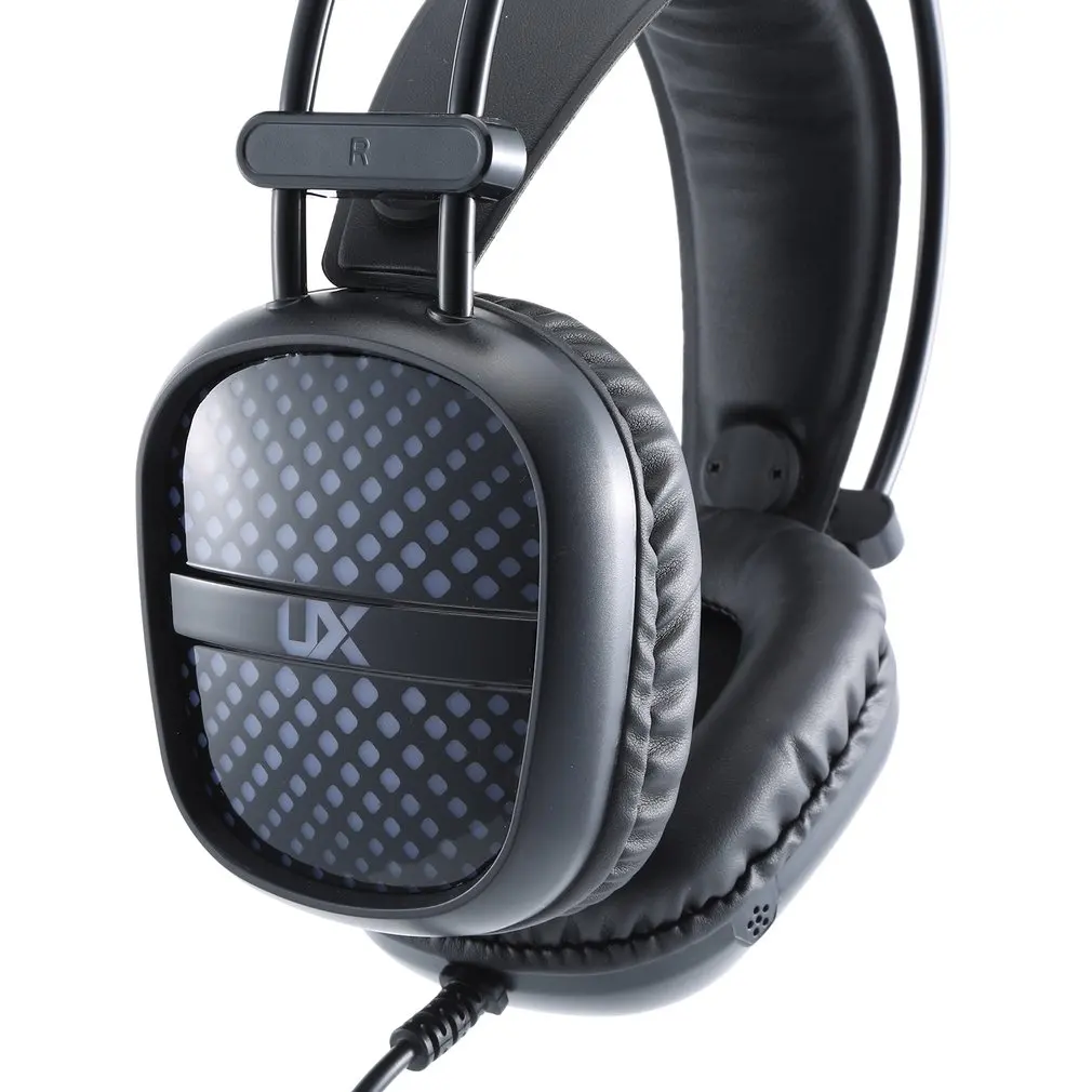 A2 Gaming Headsets Big Headphones with Light Mic Stereo Earphones Deep Bass for PC Computer Gamer Laptop PS4 New X BOX