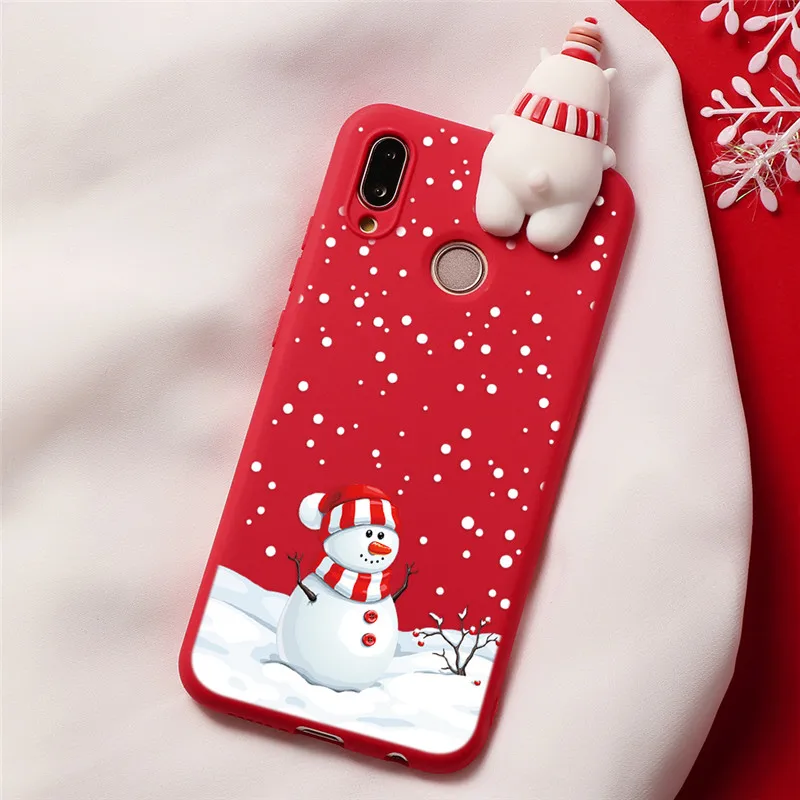 Kbho-sdxrsg Рождественские милые куклы чехол для телефона чехол для huawei Коврики 30 20 10 Lite Y9 Y6 Y5 nova 3i 3 2i 5 Pro Чехол Рождественский чехол Funda - Цвет: Kbho-sdxrsg