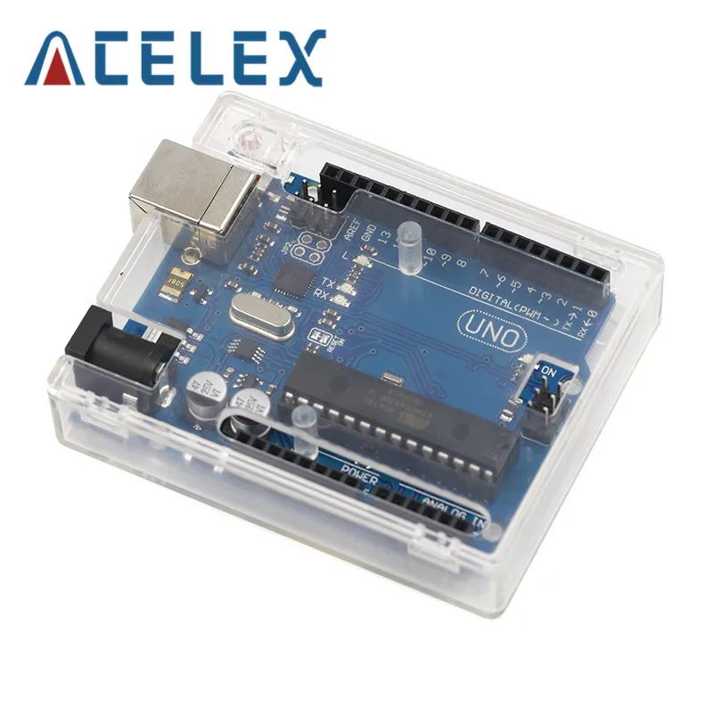 Uno r3 MEGA328P ATMEGA16U2 (с логотипом) совместим с Arduino 1 компл.|Детали и аксессуары для