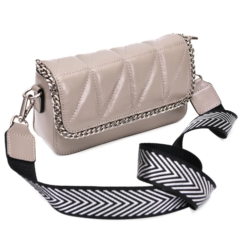 Женская сумка-Кроссбоди MAOMAOFUR роскошная сумка из 100% натуральной кожи с цепочкой