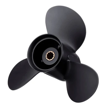 

Outboard Propeller 3R0B645230/48-896896A40 9.9 X 11 Ba for Mercury Tohatsu-Nissan 25-30Hp Boat Parts
