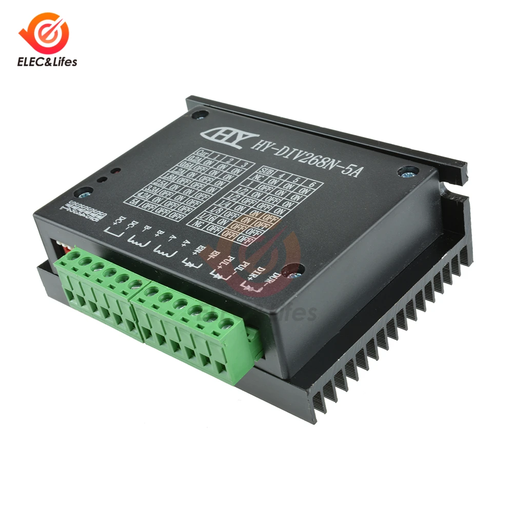 Одноосный чпу шаговый двигатель драйвер платы 5A TB6600 1 трехосный контроллер ЧПУ гравировальный станок шаговый двигатель модуль