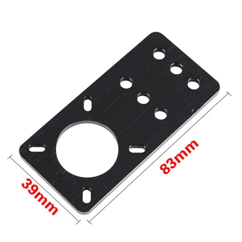 

Anodized Aluminum Motor Mount Plate NEMA 17 Stepper Motor for Reprap 3D Printer QJY99
