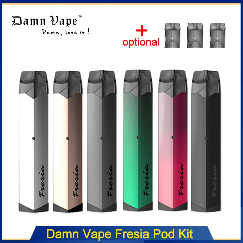 Чертов Vape Fresia многоразовый стартовый набор 450 мАч все в одном vape комплект с 2 мл Pod