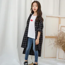 Осенние облегающие простые обтягивающие эластичные джинсы для девочек 9 брюки для больших мальчиков детская одежда в Корейском стиле