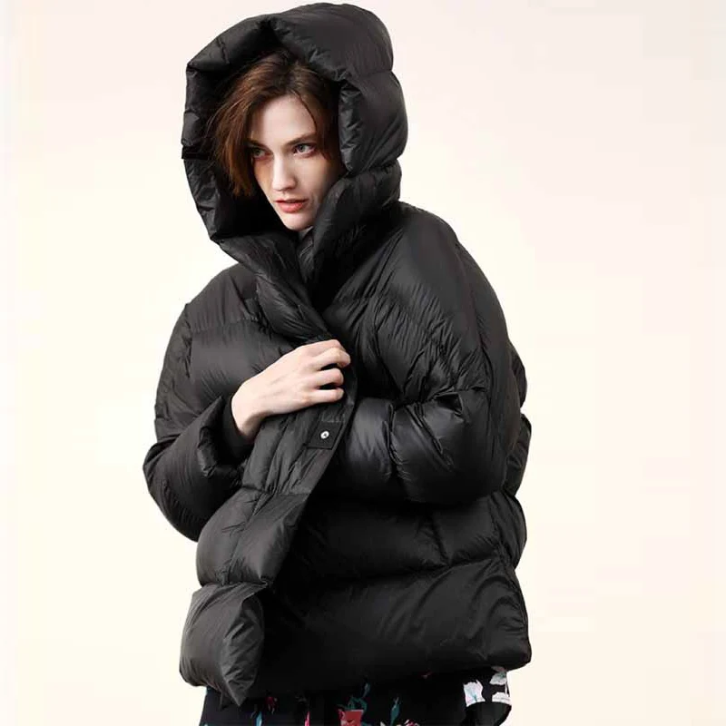 Janveny Winter Short Down Jacket Women 
