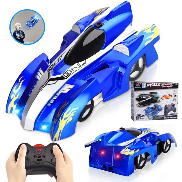 RC Wall Climbing Mini Car Toy Wireless Electric Remote Control Drift Race Toys Kids Stunt RC Car Anti Gravity 360 Rotating Car