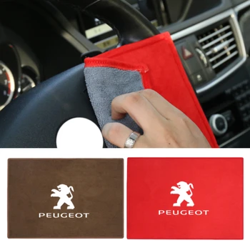 

Car Cleaning Cloth Car Washing for Peugeot Logo 406 4008 5008 301 407 207 208 2008 206 103 308 3008 307 Care Wash Towels Plush