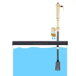 Новый аквариума Водолей инструменты для чистки Электрический гравий чище фильтр Сифон Вакуумный вода изменение шайба насос для аквариума