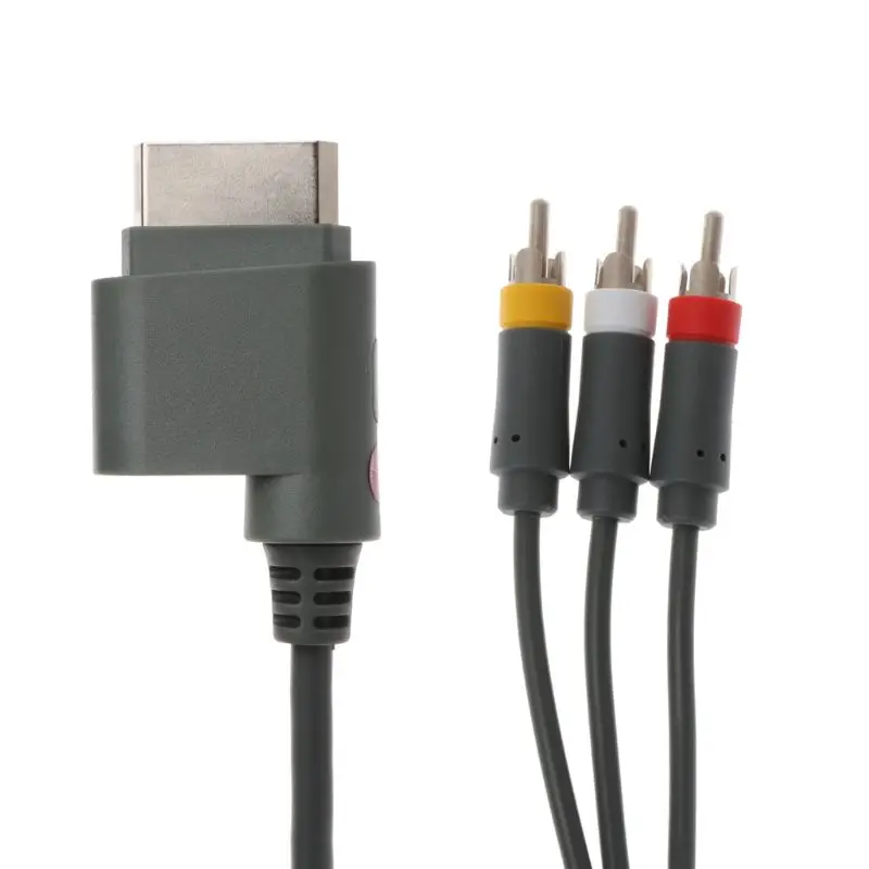  Ad alta Definizione 6ft HD TV Component Composito AV 3 RCA HD TV Audio Video AV Cavo Cavo Ottico pe