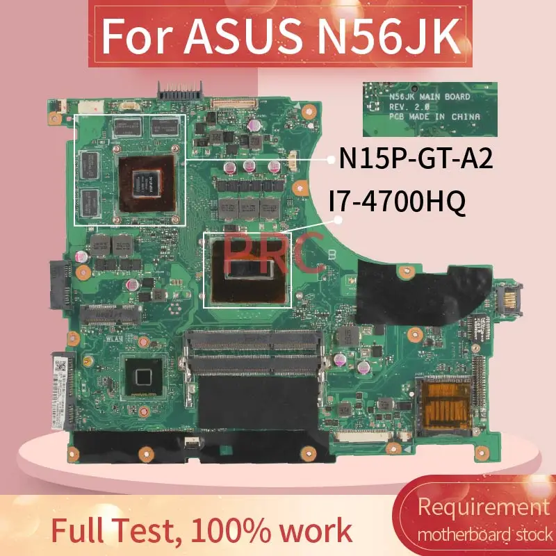 REV.2.0 для ASUS N56JK материнская плата ноутбука | Компьютеры и офис