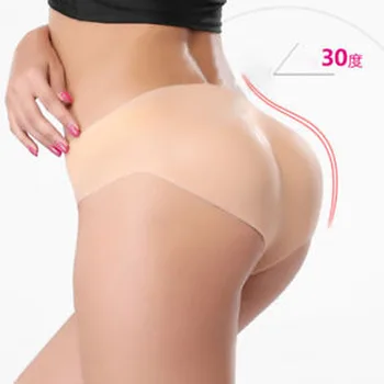 

New Hot 930g Women Silicone Panty Size S Sexy Full Body Padded Buttock Enhancer Shaper Crossdresser Shemale Artificial Cosplay