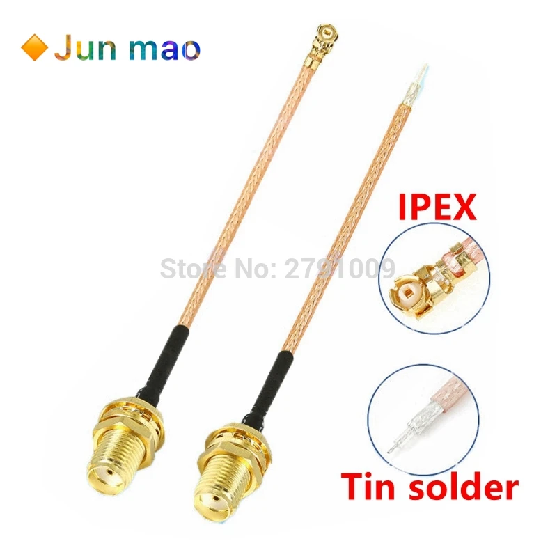 5 шт. 10 см/20 см РЧ кабель Pigtail SMA гнездо Гайка U.FL IPX IPEX Coax адаптер RG178 | Обустройство