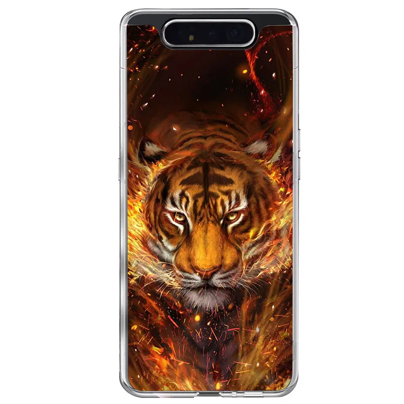 43 Силиконовый чехол с рисунком для samsung A80, мягкий чехол из ТПУ для samsung Galaxy A80 A 80 A805 SM-A805F A805F, чехол s Capa - Цвет: 43