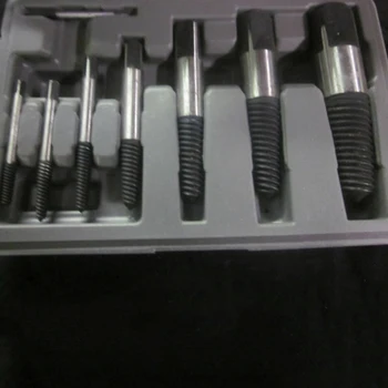 

8 Pcs Large Spiral Easy Out Set Screw Extractor Drill Damaged Bolt Stud Remover