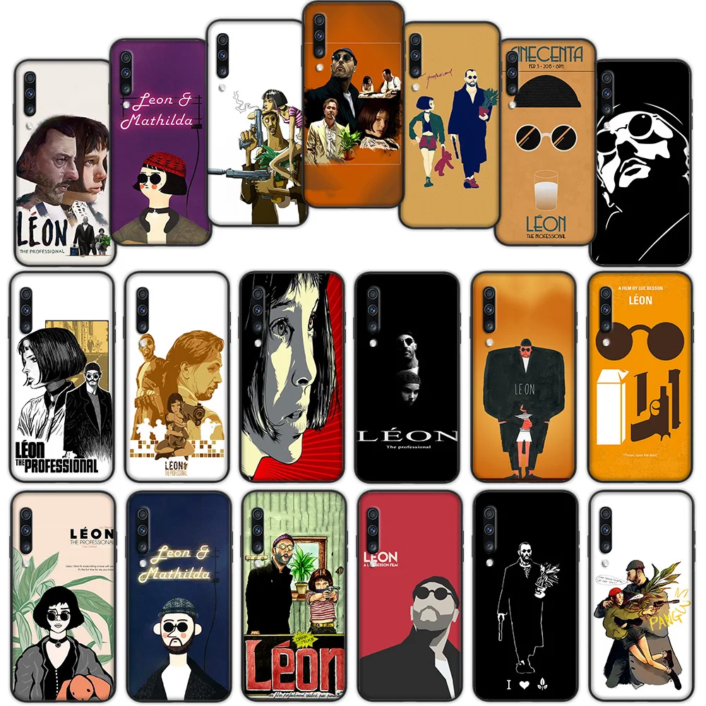 Professional Leon and Mathilda Soft Cover Case for Samsung Galaxy A11 A21 A21S A41 A51 A71 A81 A91 M11 M21 M31 M31S | Мобильные